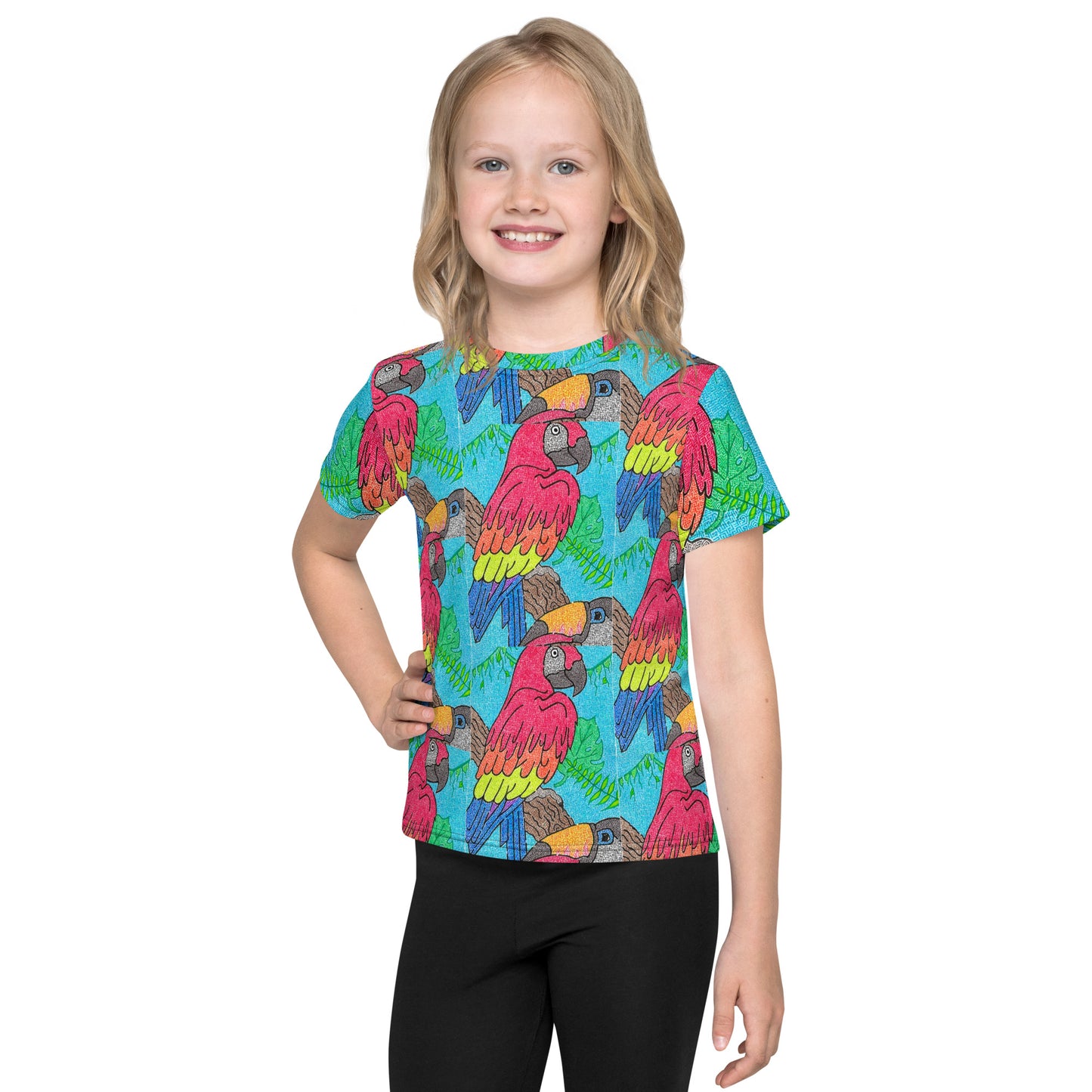 Parrot Maze Kid's T-Shirt