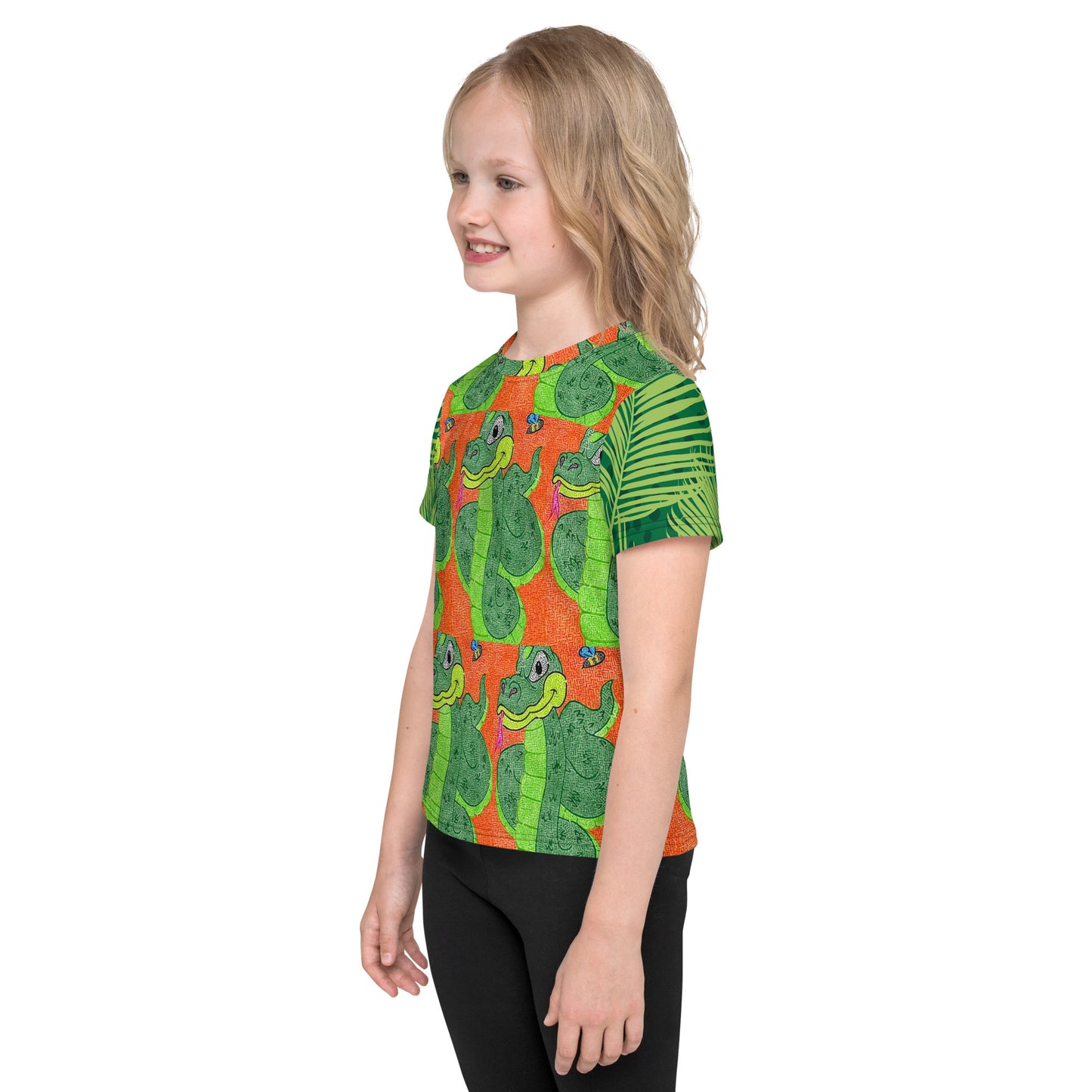 Snake Maze Kids T-Shirt