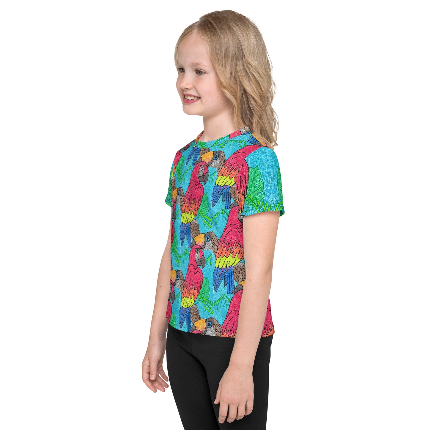 Parrot Maze Kid's T-Shirt