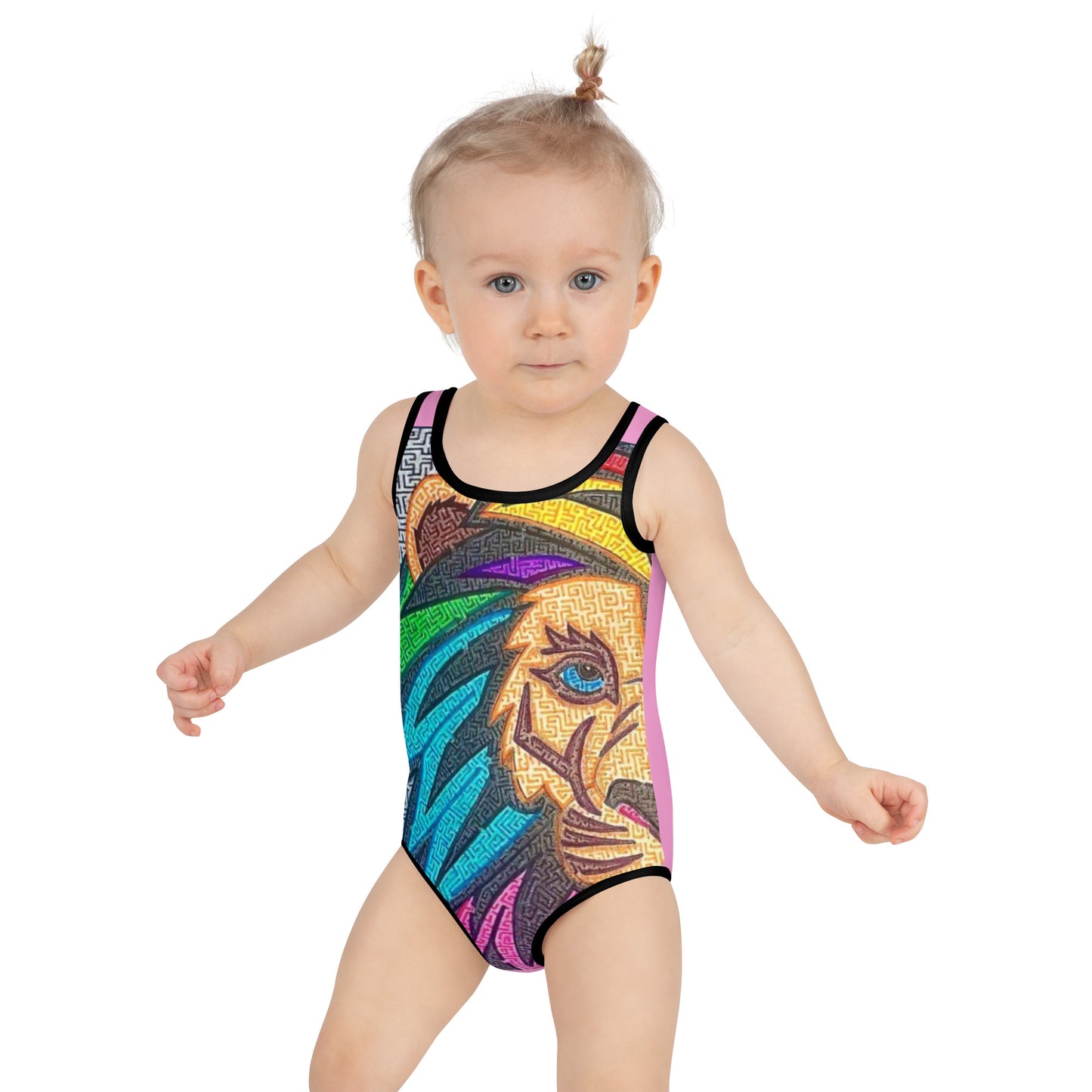 Lion Maze Kid's Swimsuit