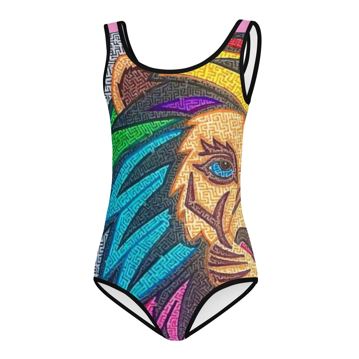 Lion Maze Kid's Swimsuit