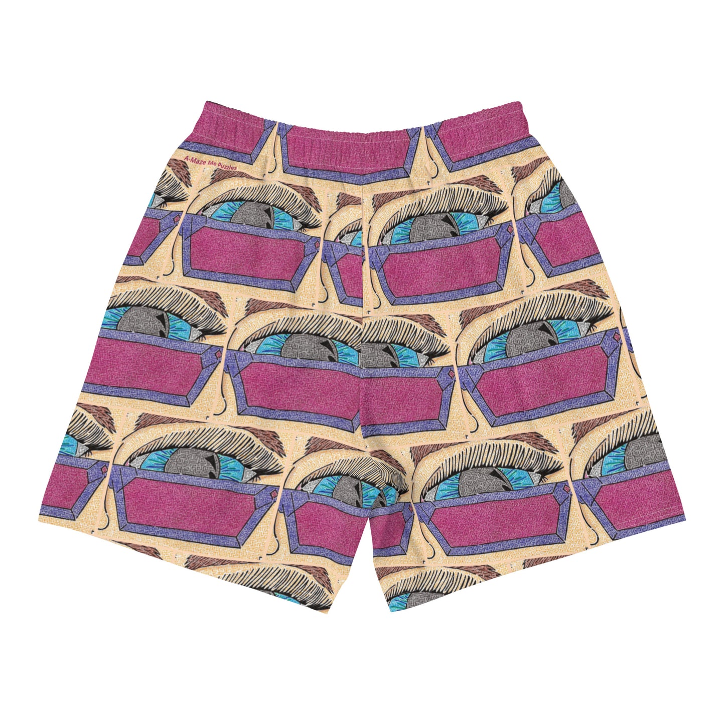 Eye Pop-Art Maze Men's Shorts