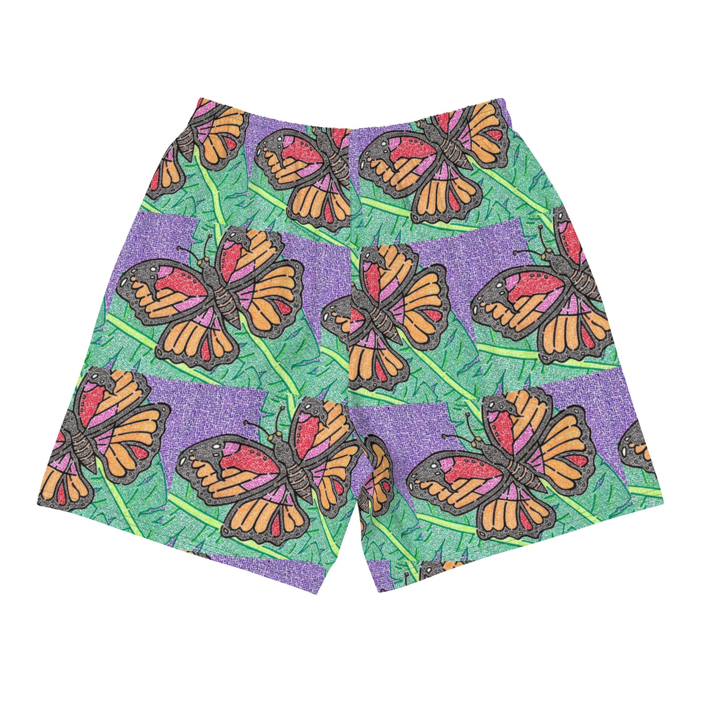 Butterfly Maze Men's Shorts