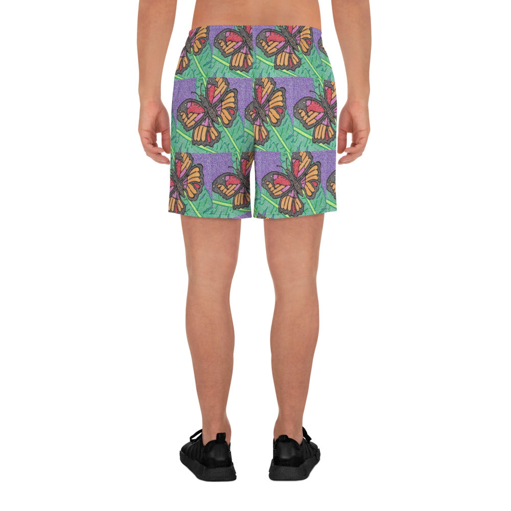 Butterfly Maze Men's Shorts