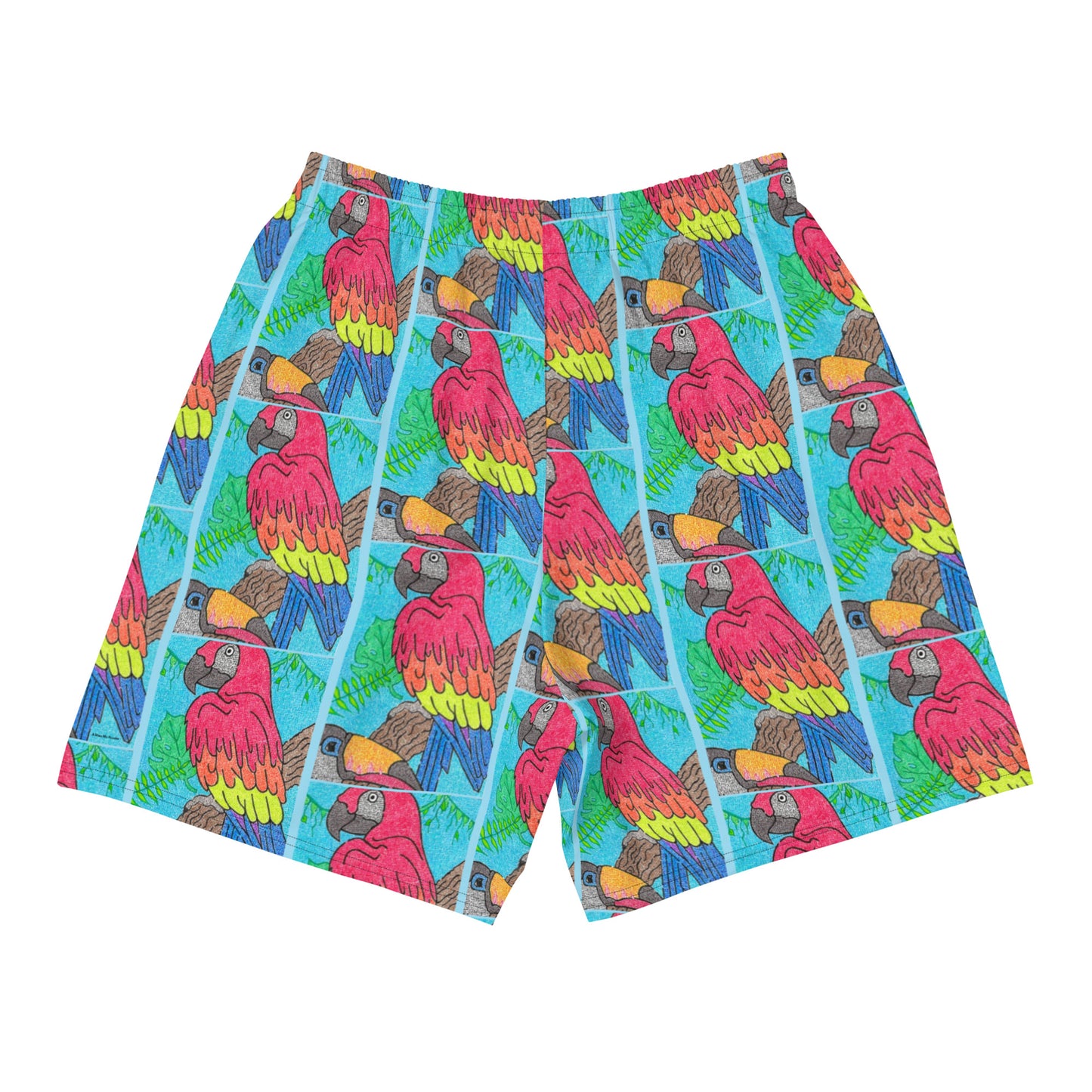 Parrot Maze Men's Shorts