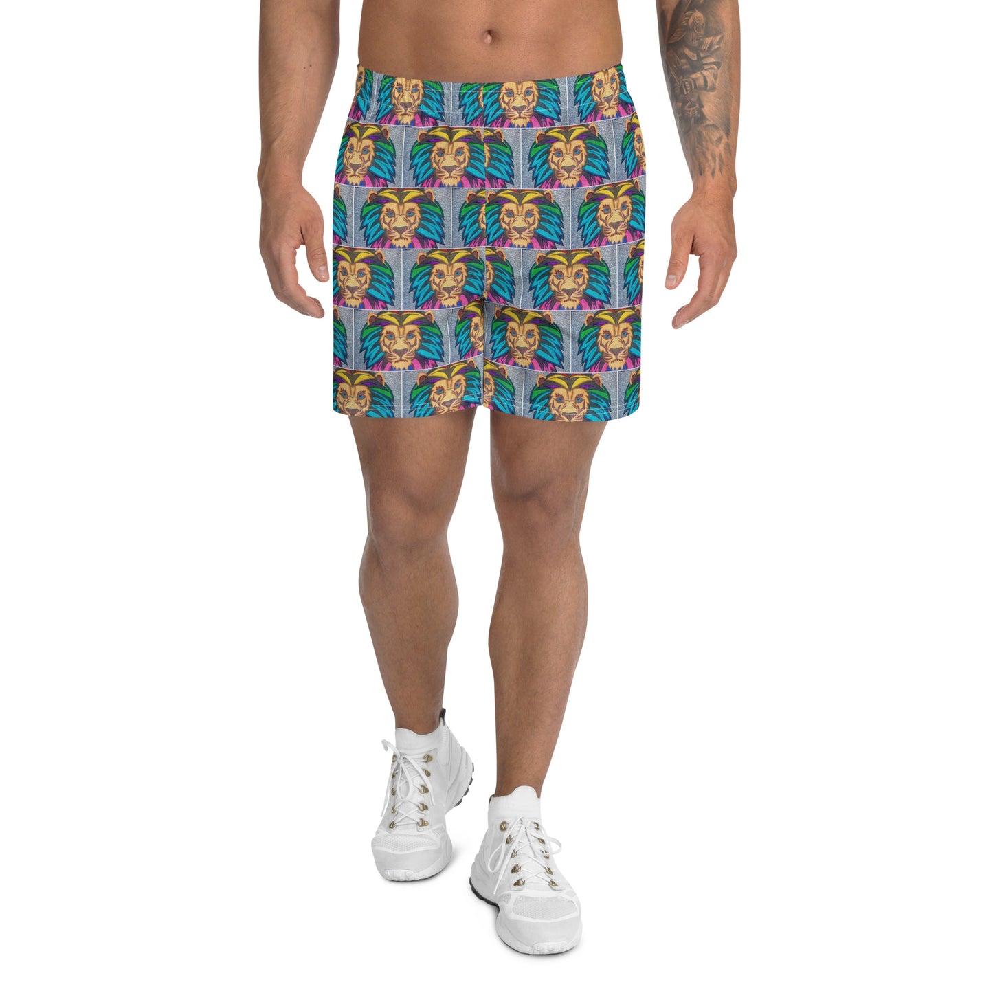 Lion Maze Men's Shorts