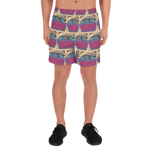 Eye Pop-Art Maze Men's Shorts