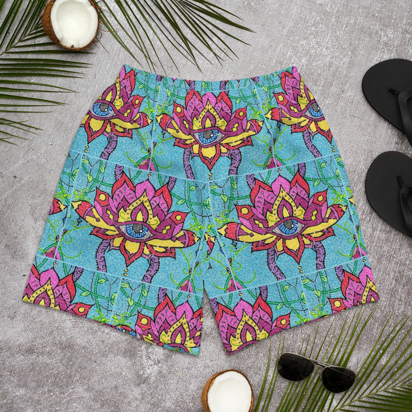 Mandala Maze Men's Shorts