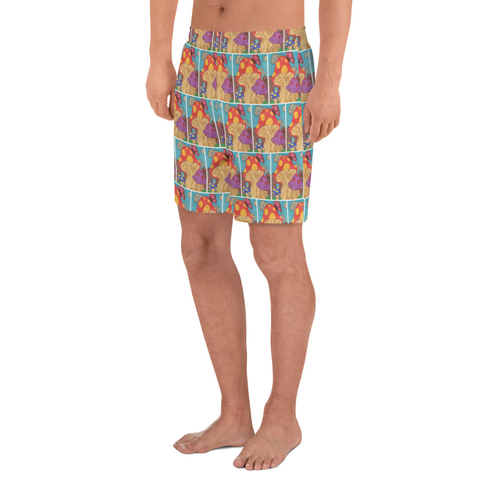 Mushrooms Maze Men's Shorts