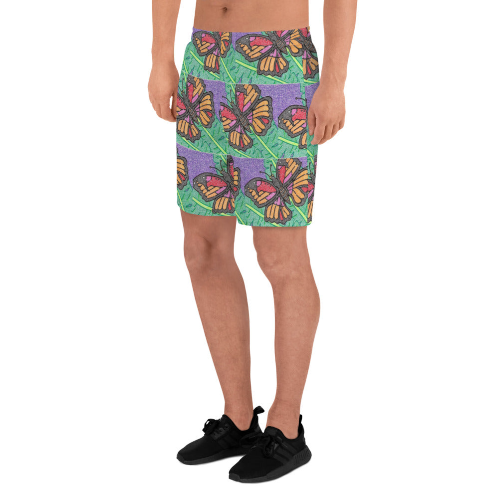 Butterfly Maze Men's Shorts