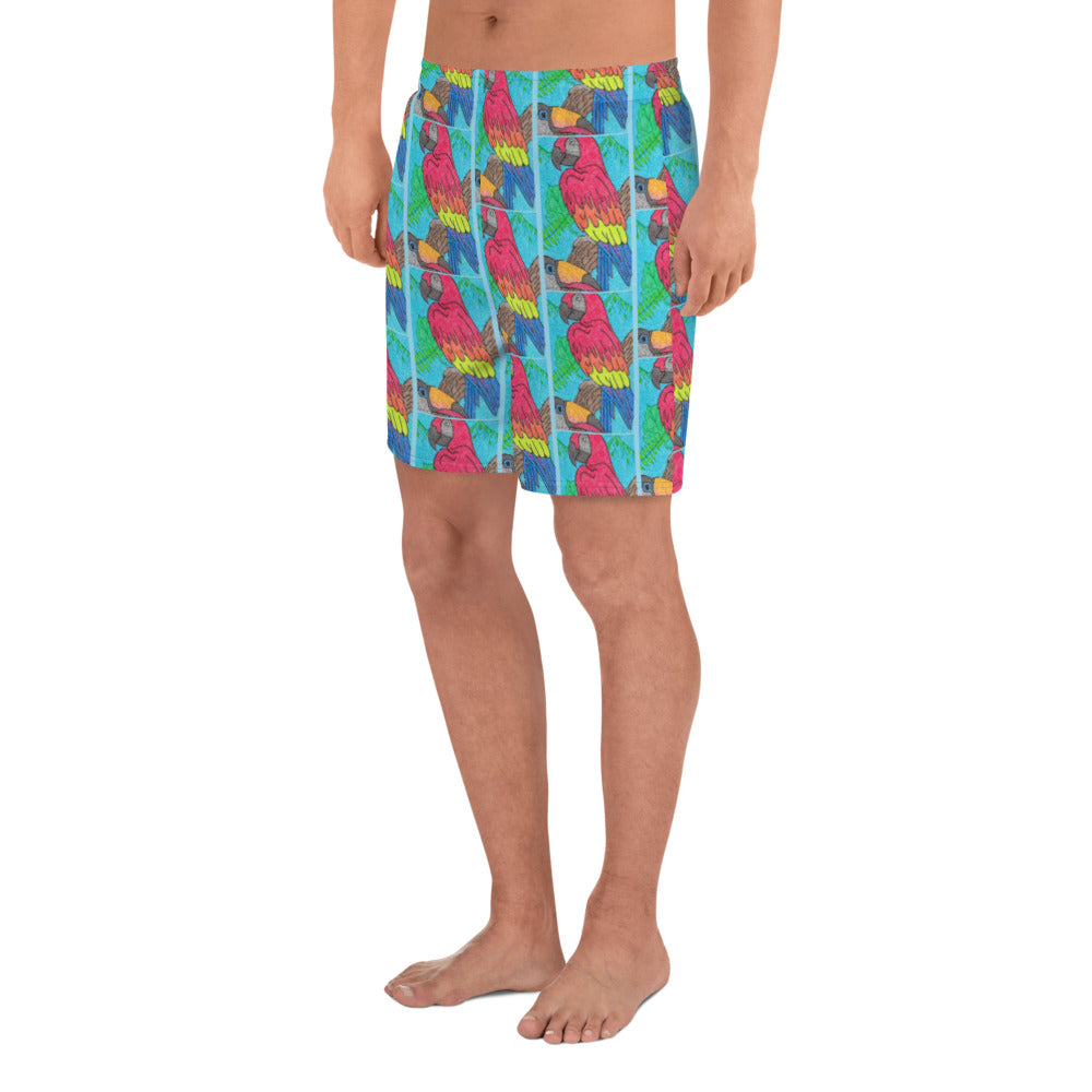 Parrot Maze Men's Shorts