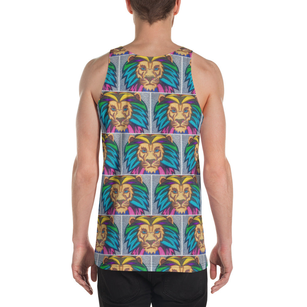 Lion Maze Men's Tank Top