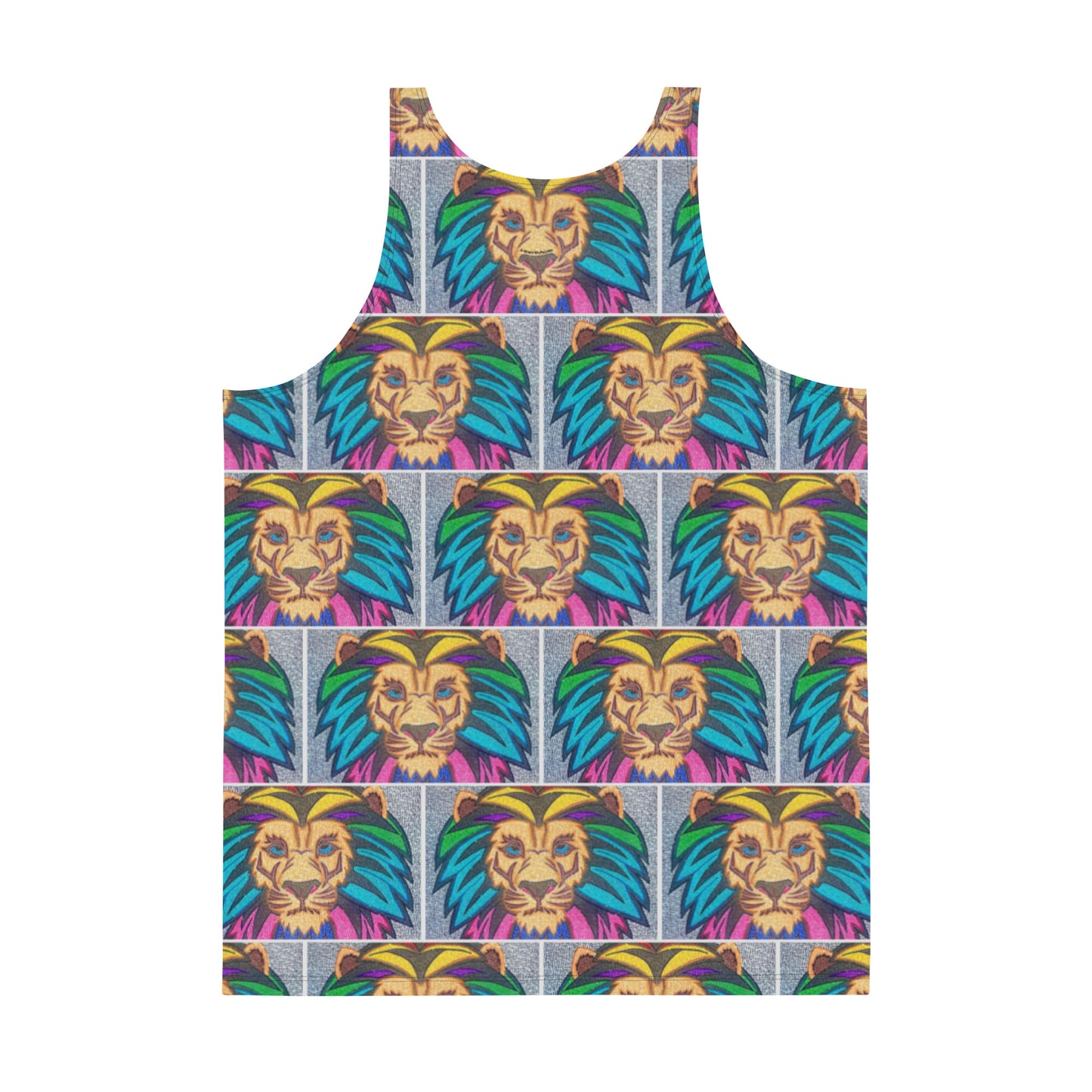 Lion Maze Men's Tank Top