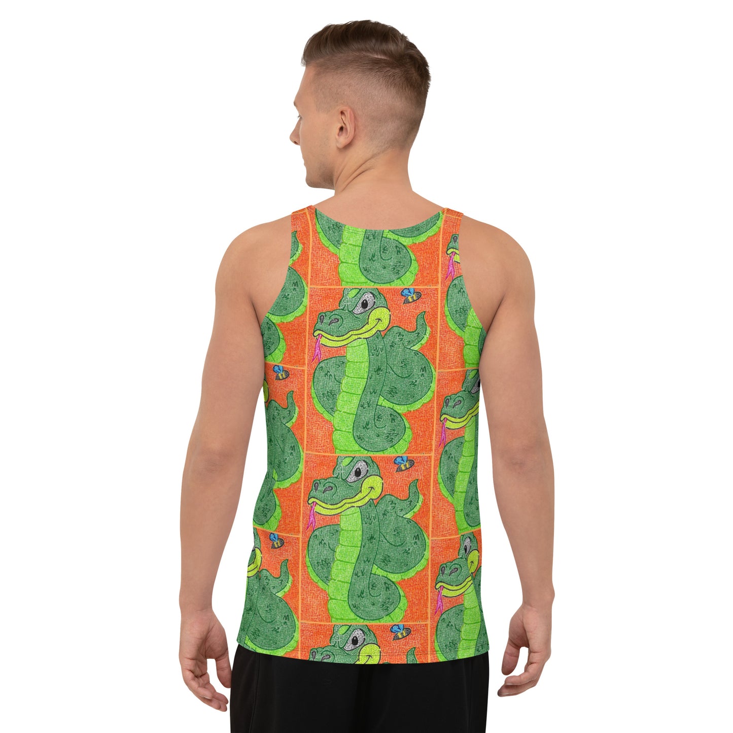 Snake Maze Men's Tank Top