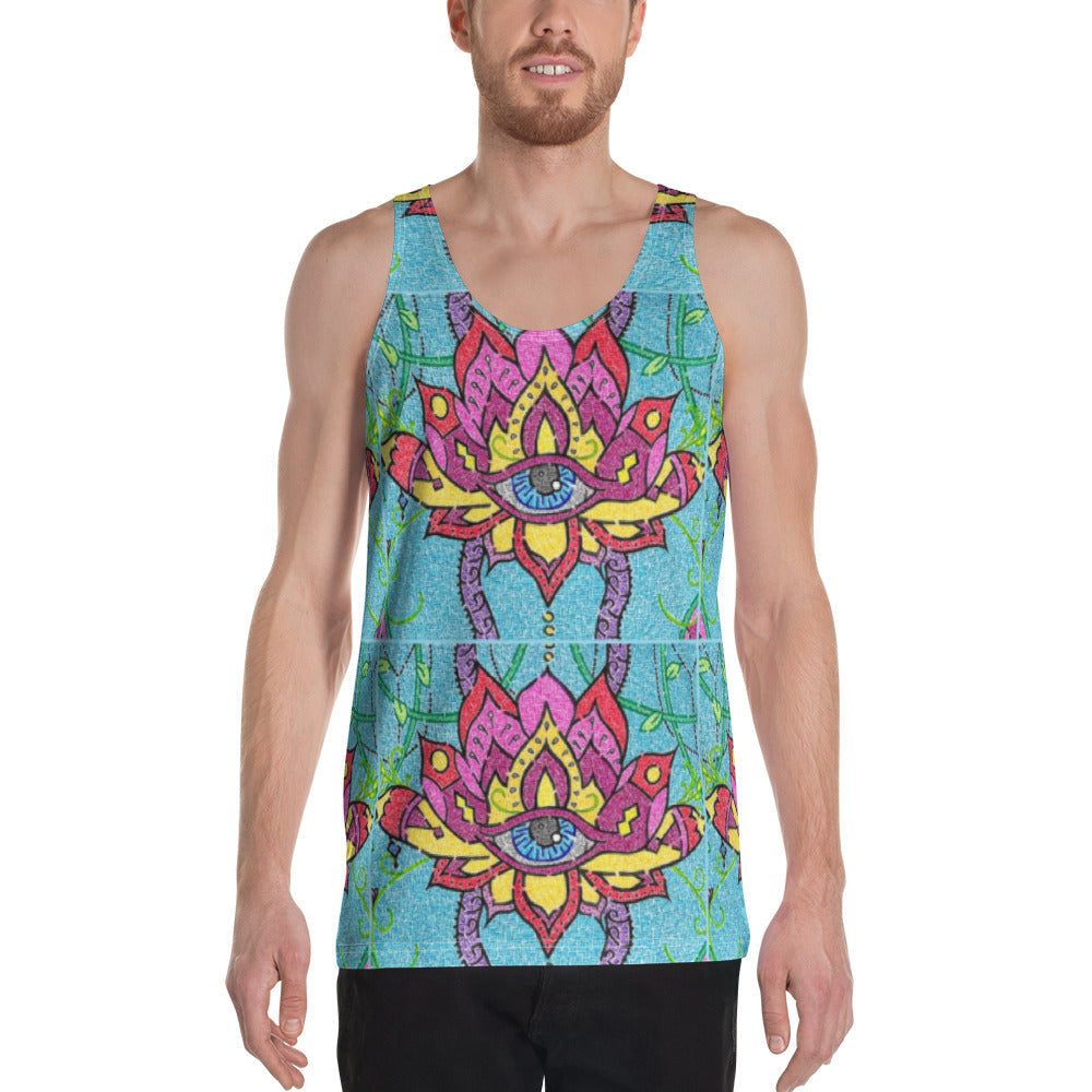 Mandala Maze Men's Tank Top