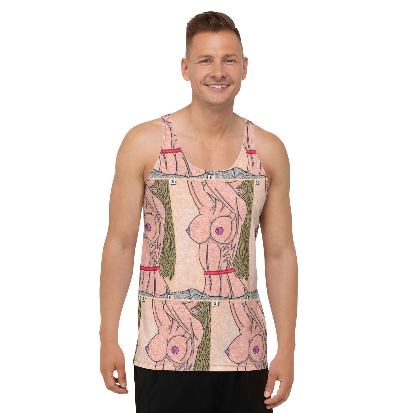 Breasts Maze Men's Tank Top