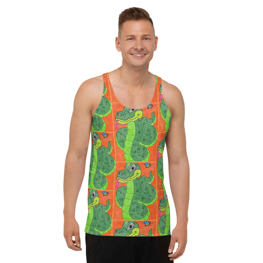 Snake Maze Men's Tank Top