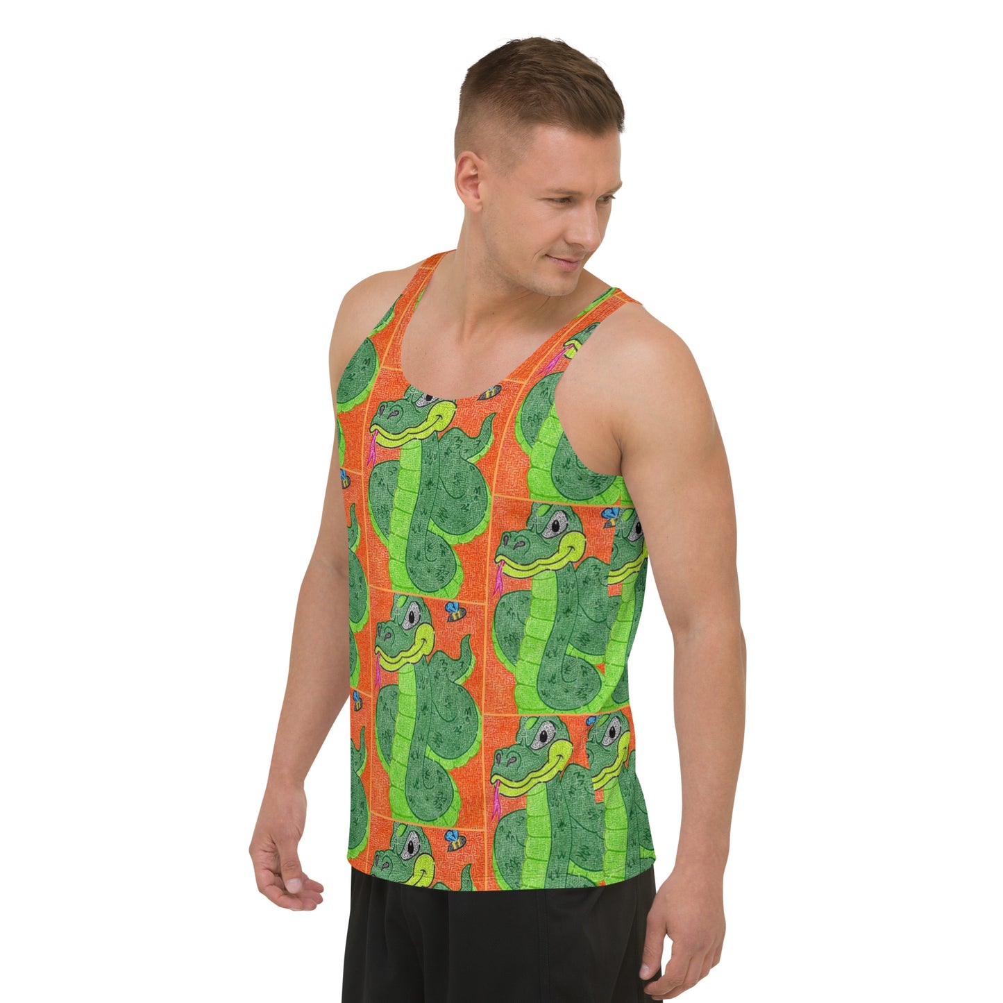 Snake Maze Men's Tank Top