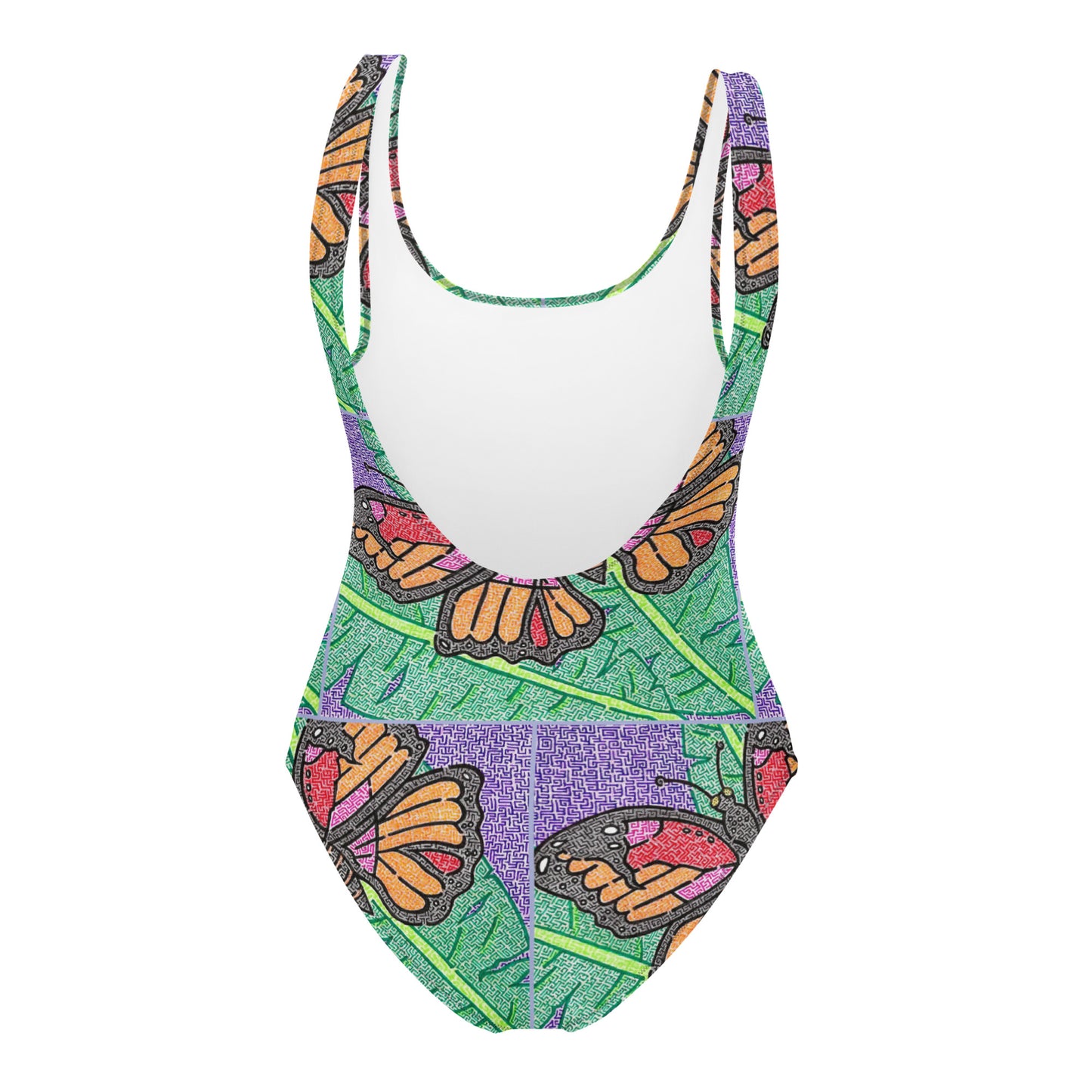 Butterfly Maze One-Piece Swimsuit