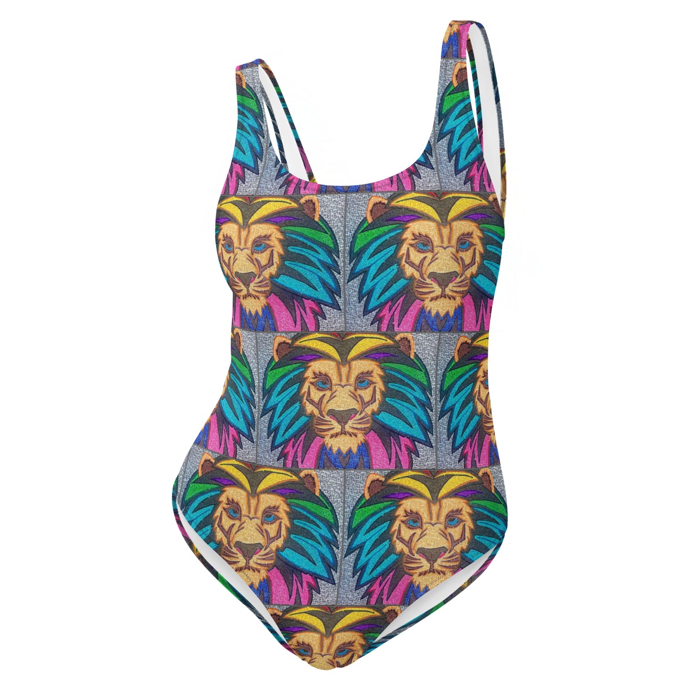 Lion Maze One-Piece Swimsuit