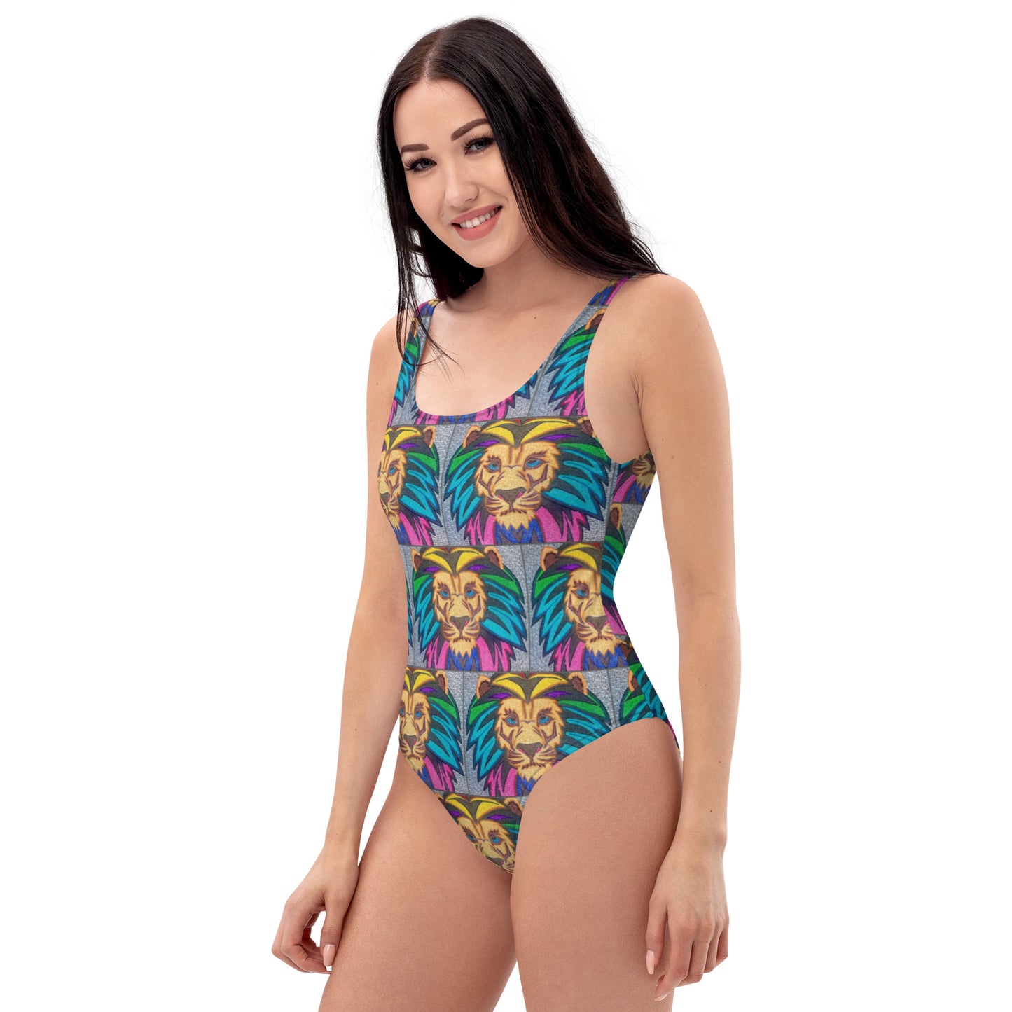 Lion Maze One-Piece Swimsuit