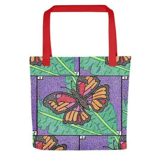 Butterfly Maze Tote Bag