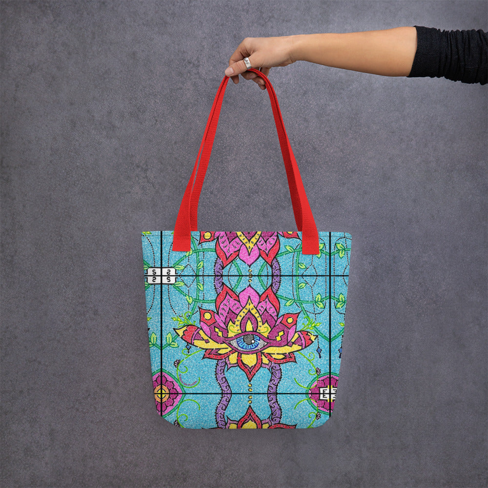 Mandala Maze Tote Bag