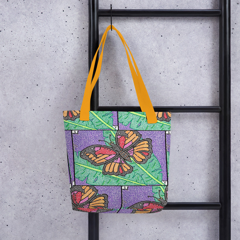 Butterfly Maze Tote Bag