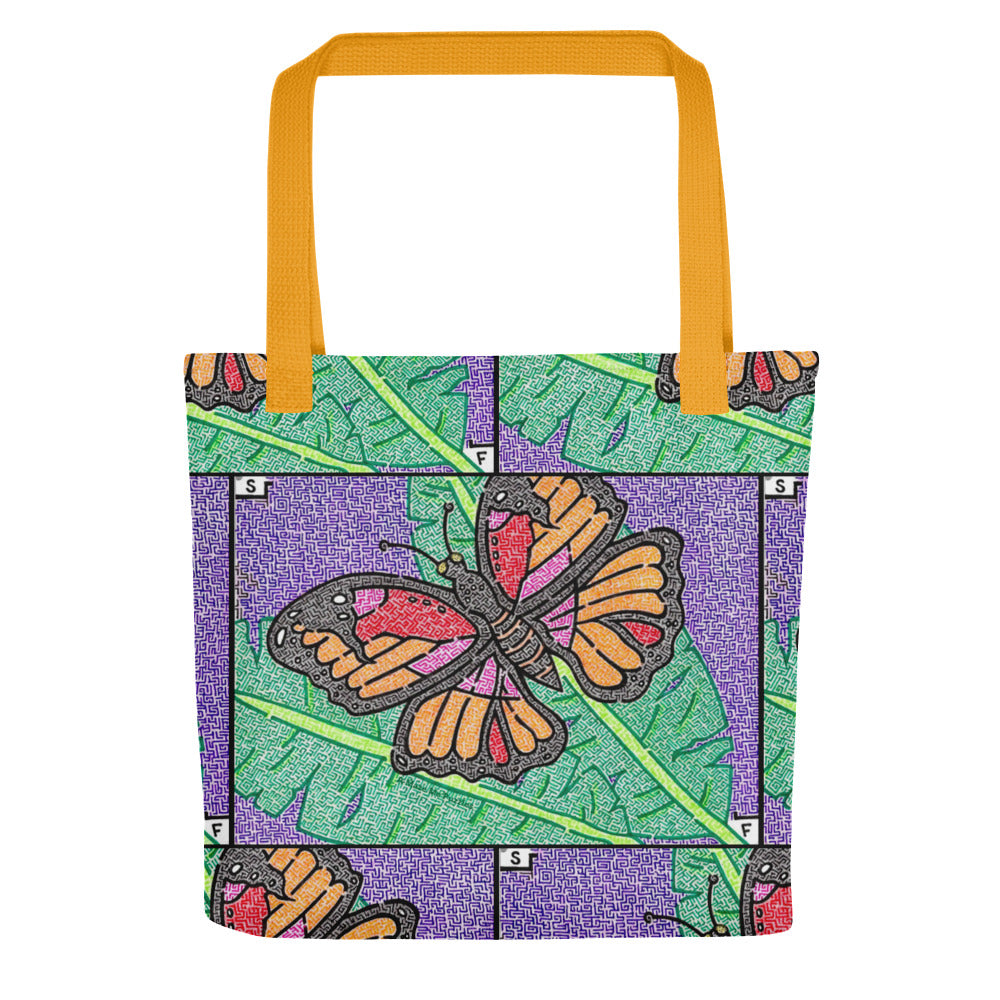 Butterfly Maze Tote Bag