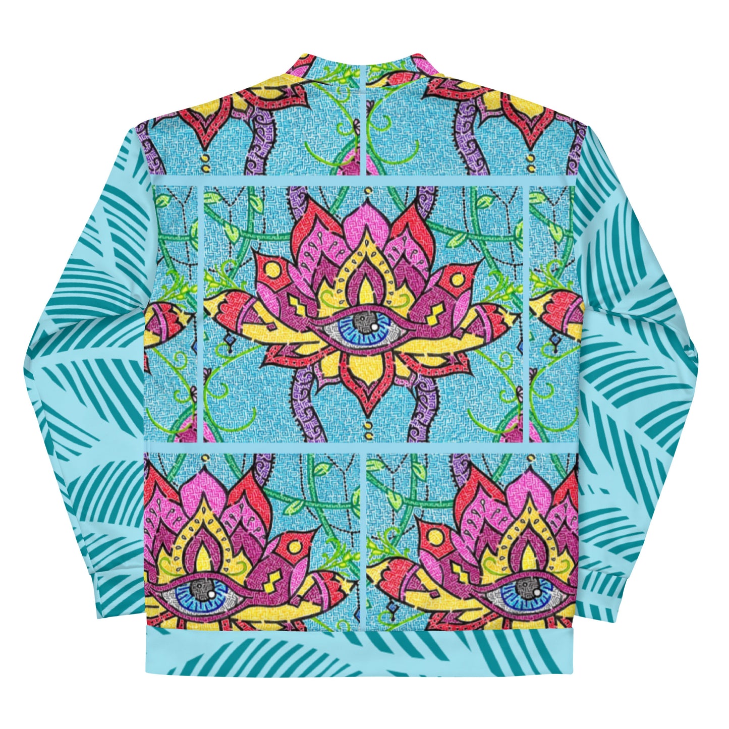 Mandala Maze Unisex Bomber Jacket