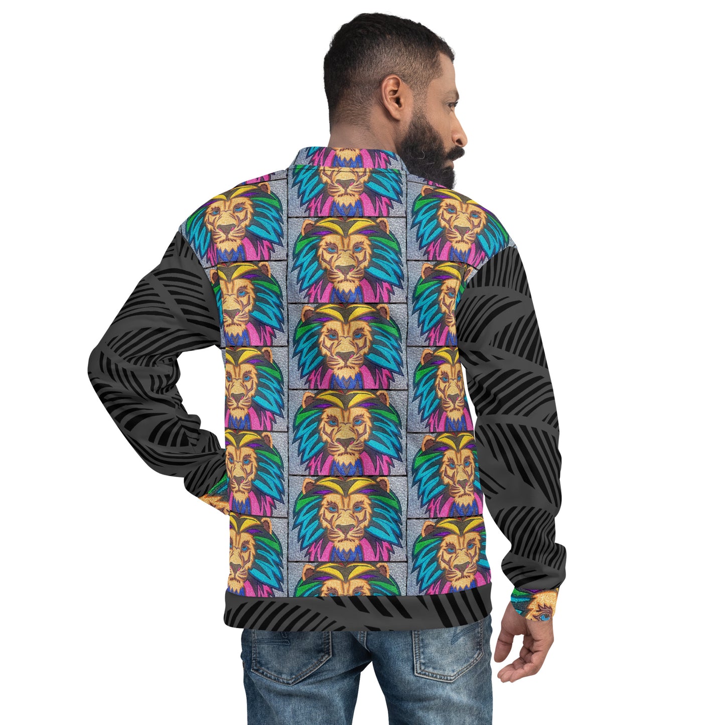 Lion Maze Unisex Bomber Jacket