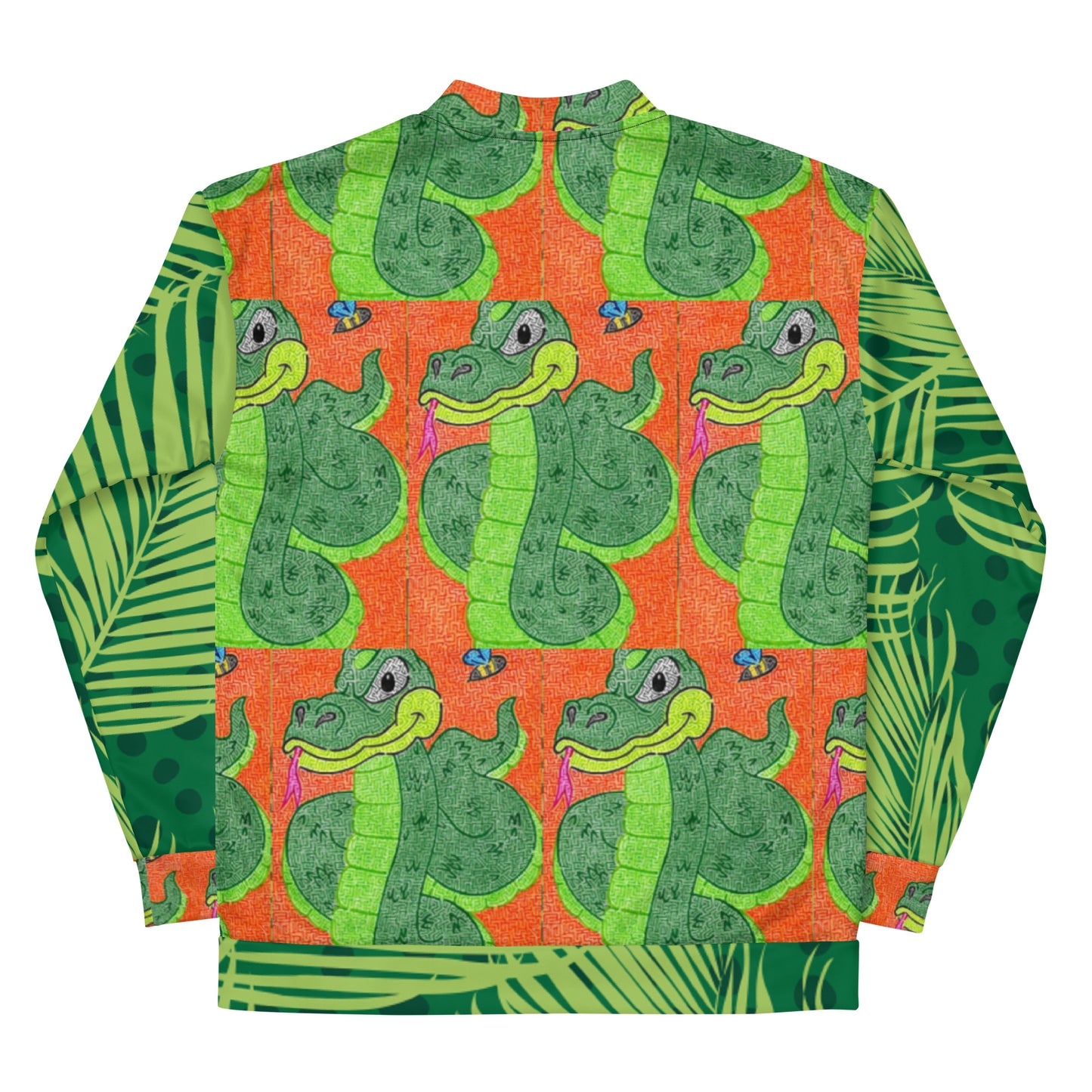 Snake Maze Unisex Bomber Jacket