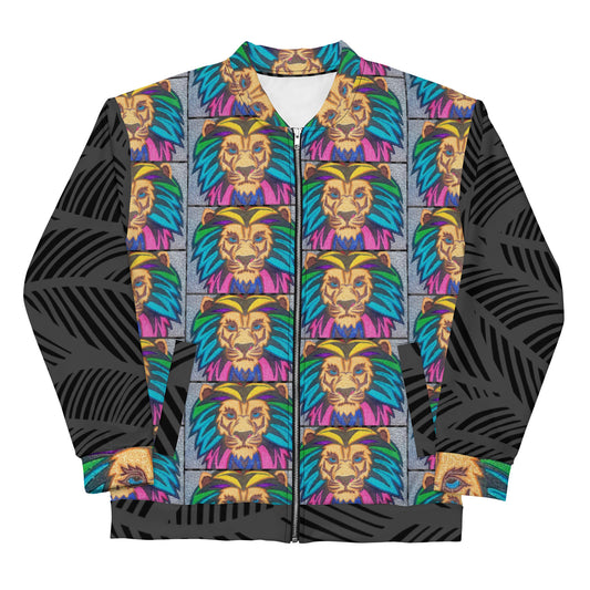 Lion Maze Unisex Bomber Jacket