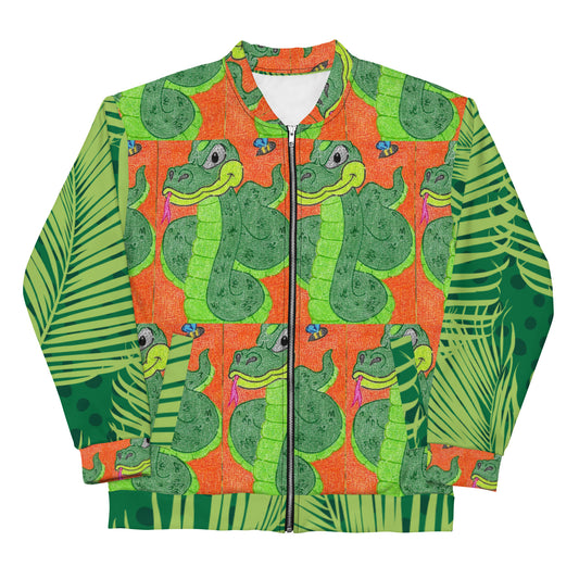 Snake Maze Unisex Bomber Jacket