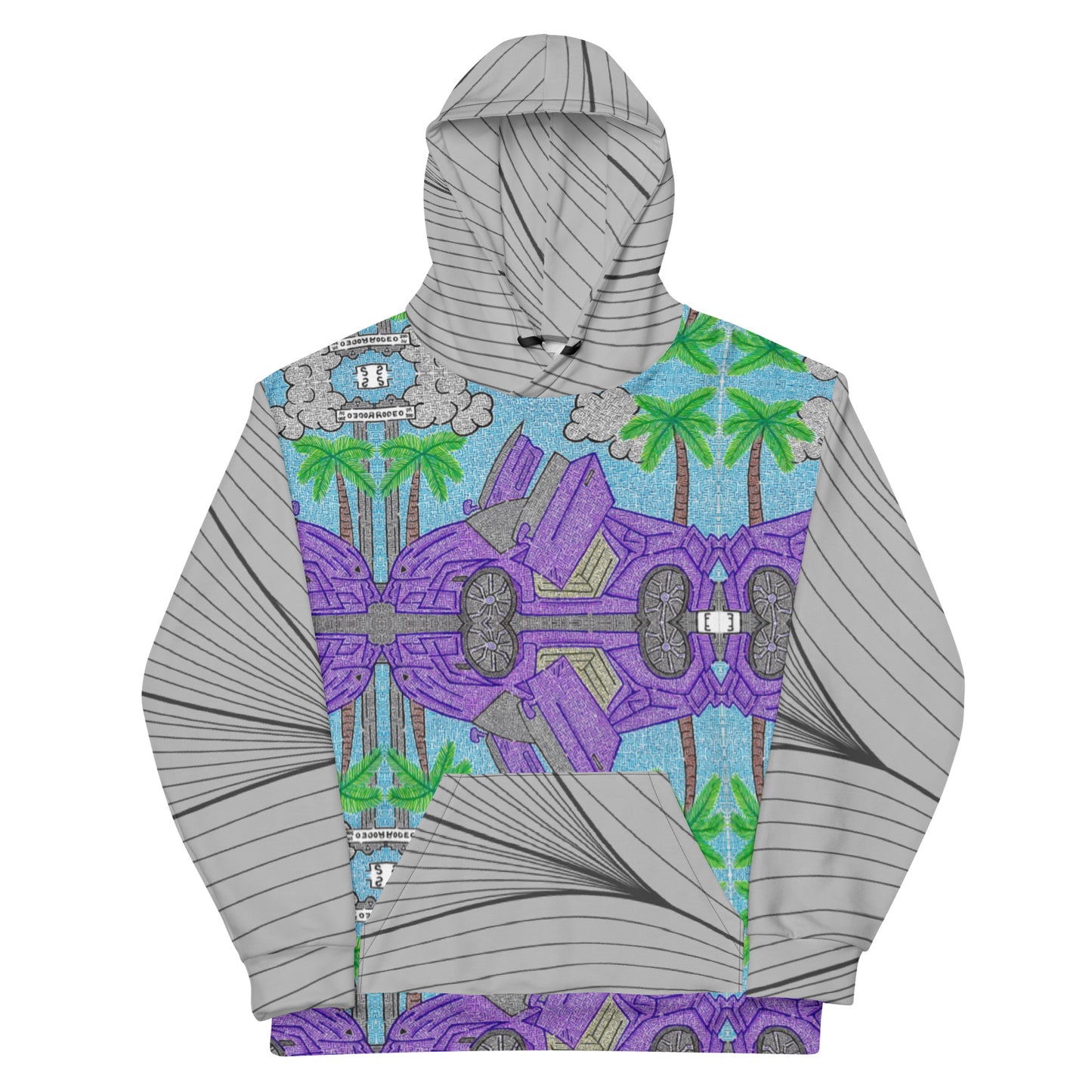 Lamborghini Maze Unisex Hoodie