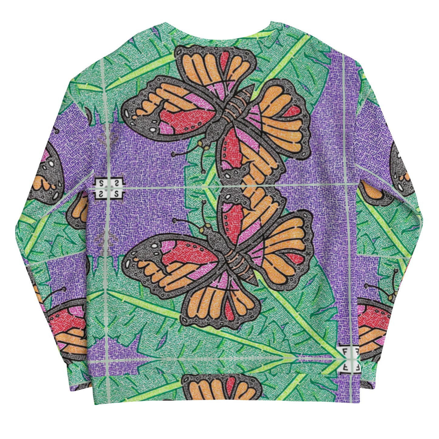 Butterfly Maze Unisex Sweatshirt