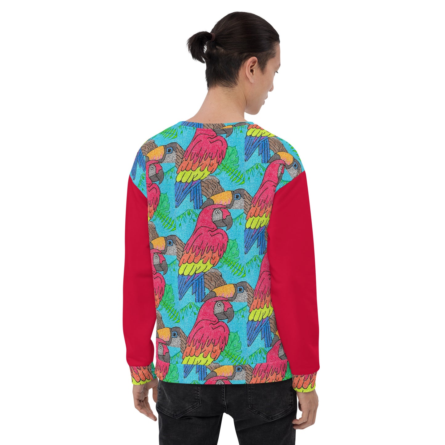 Parrot Maze Unisex Sweatshirt