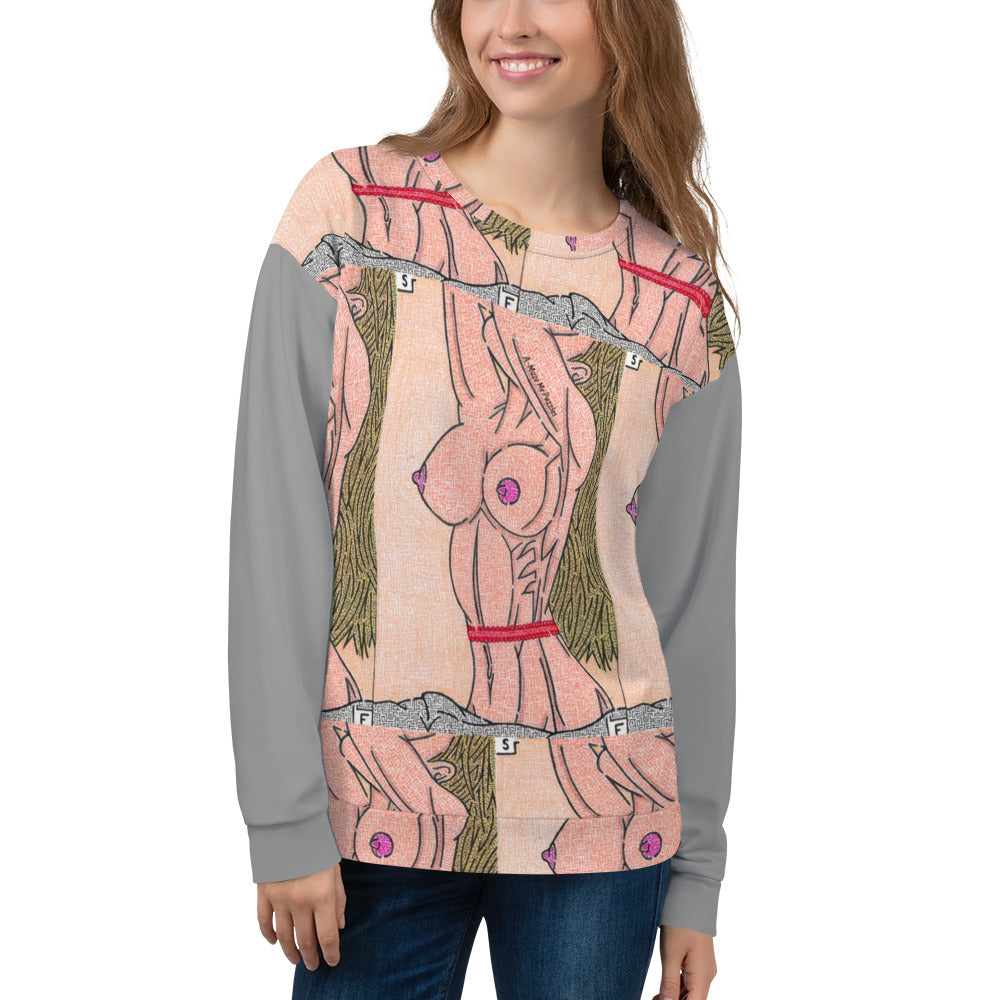 Unisex Breasts Maze Sweatshirt