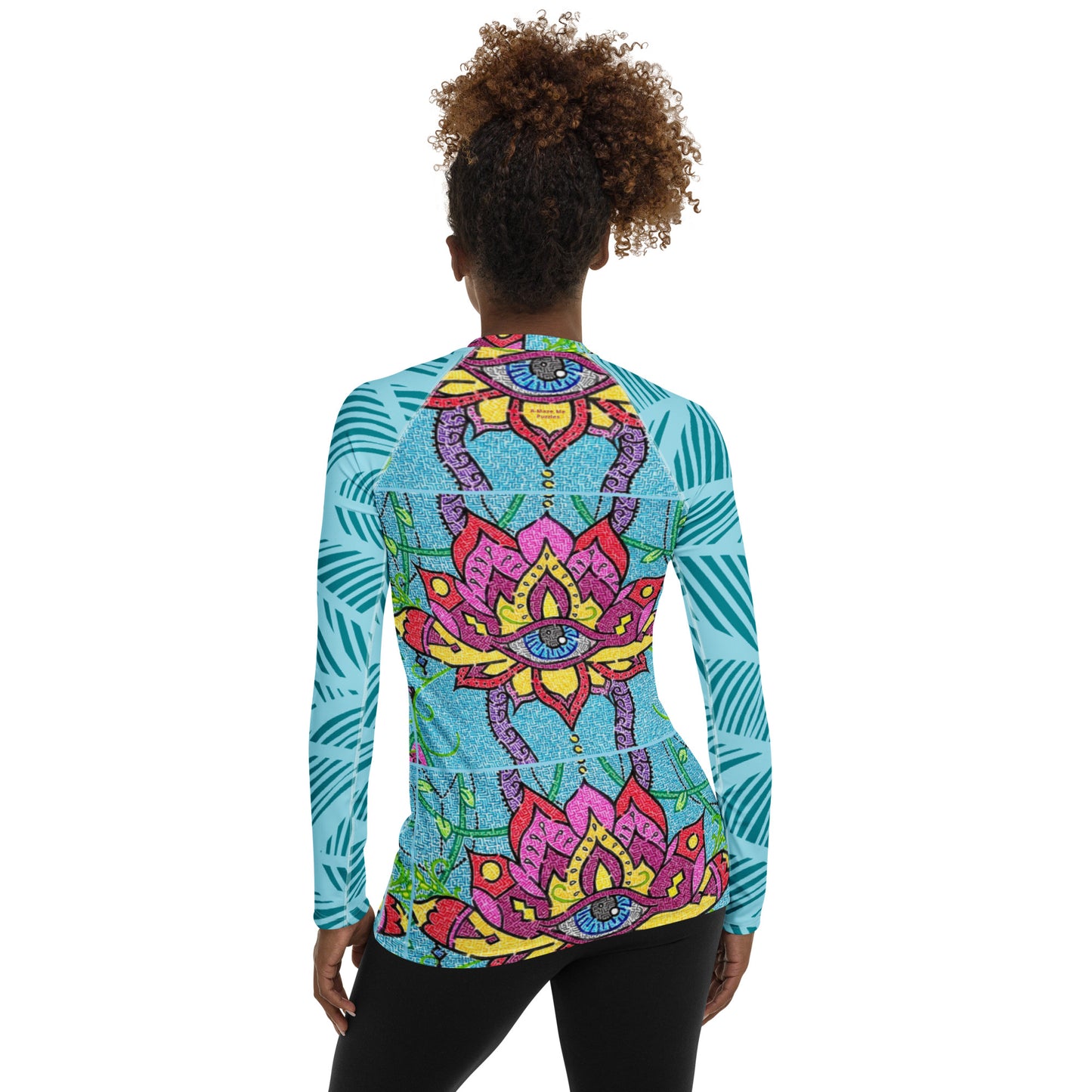 Mandala Maze Women's Rash Guard