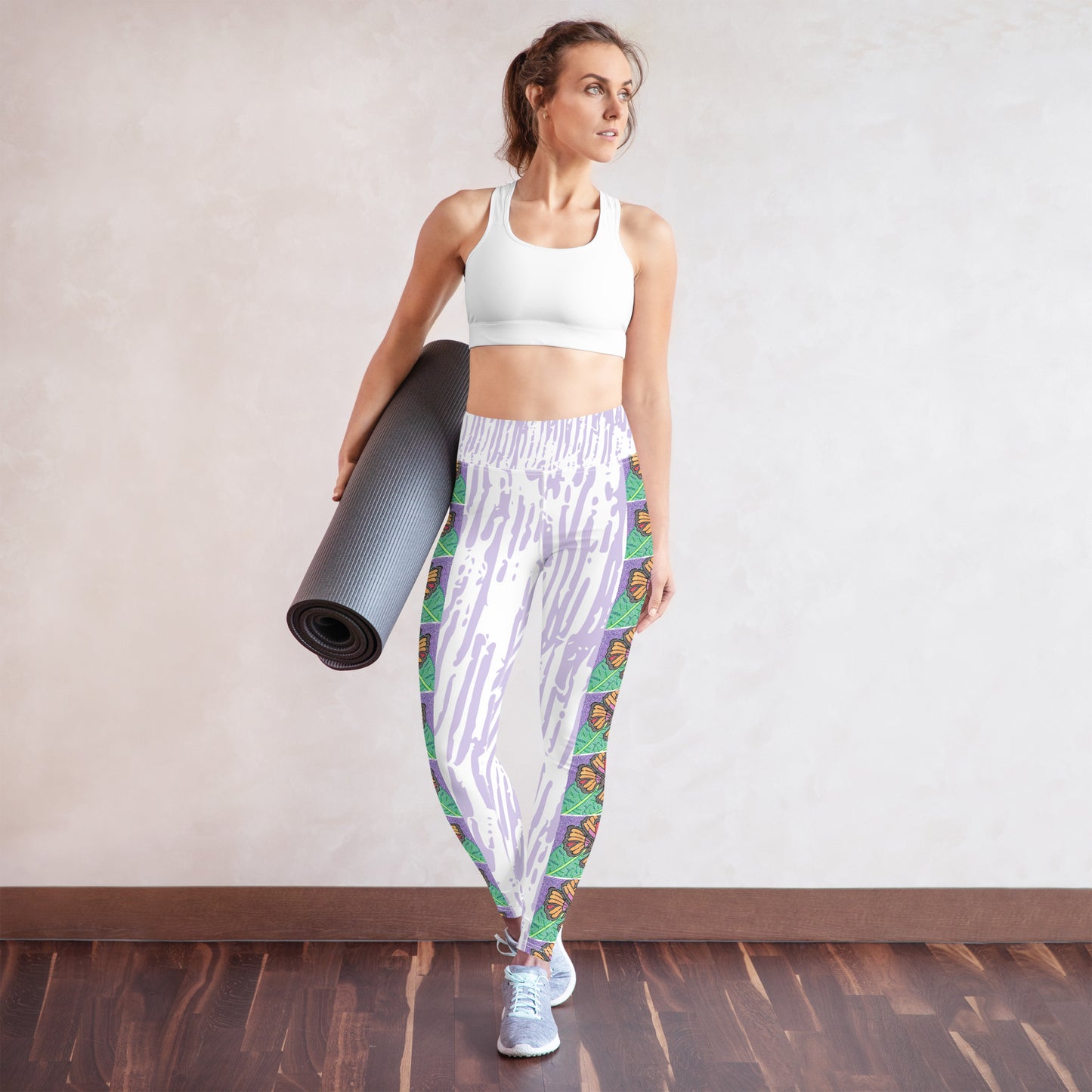 Butterfly Maze Yoga Leggings