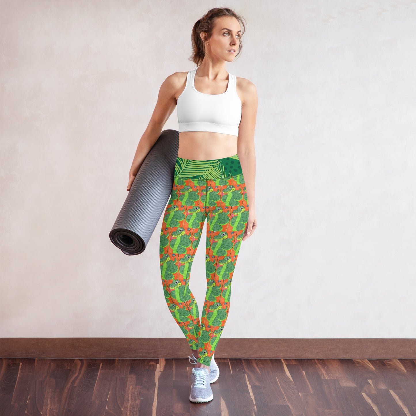 Snake Maze Yoga Leggings