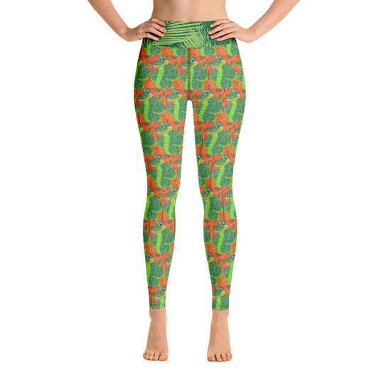 Snake Maze Yoga Leggings