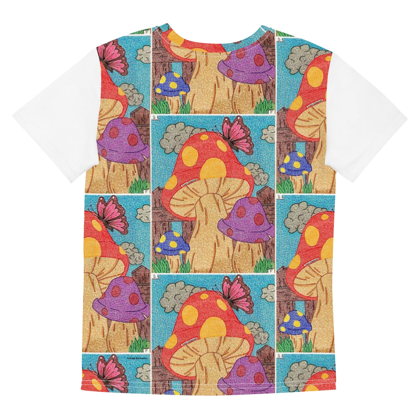 Mushrooms Maze Youth Unisex T-shirt