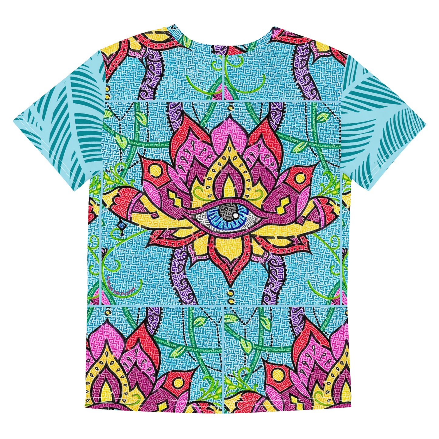 Mandala Maze Unisex Youth T-Shirt