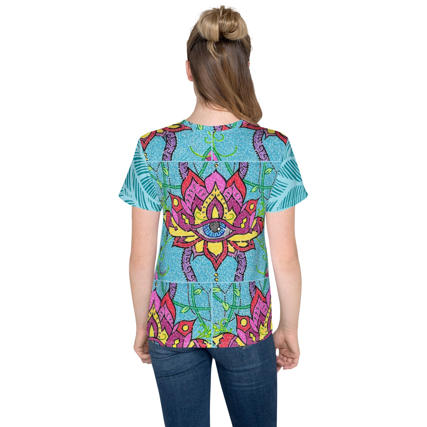 Mandala Maze Unisex Youth T-Shirt
