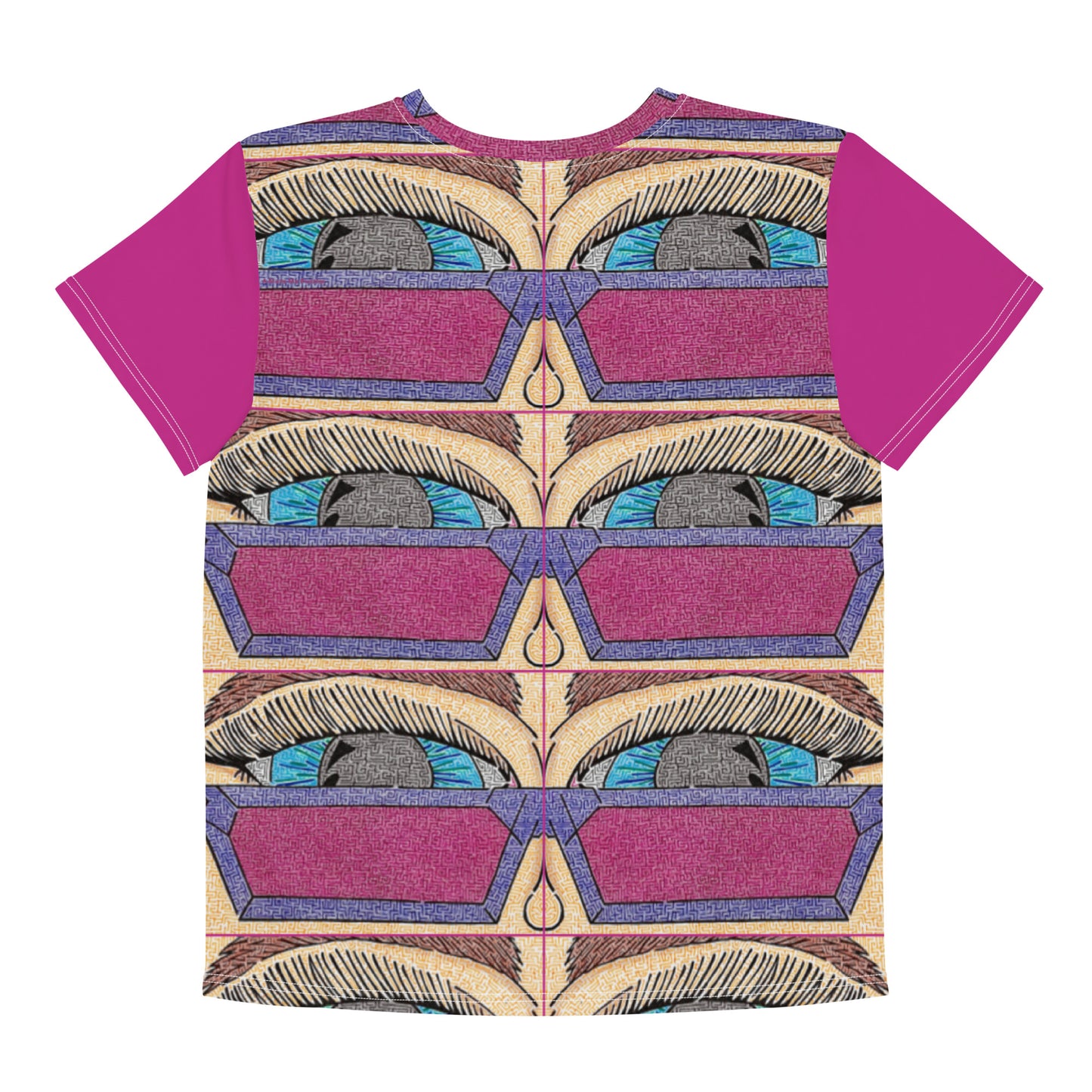 Eye Pop-Art Maze Youth T-Shirt