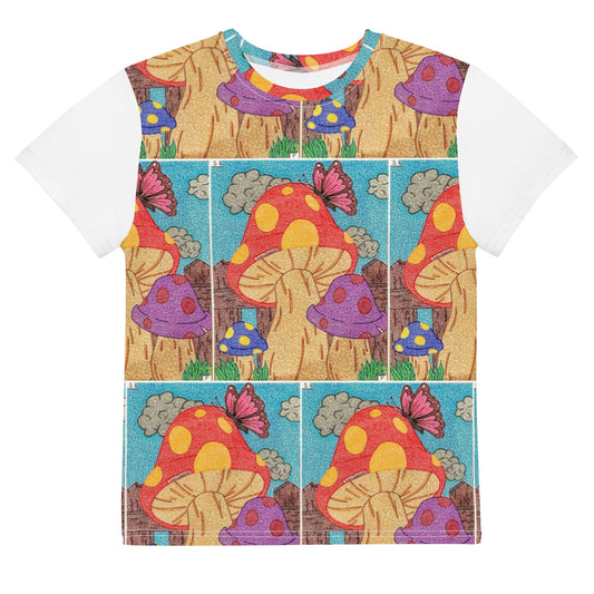 Mushrooms Maze Youth Unisex T-shirt