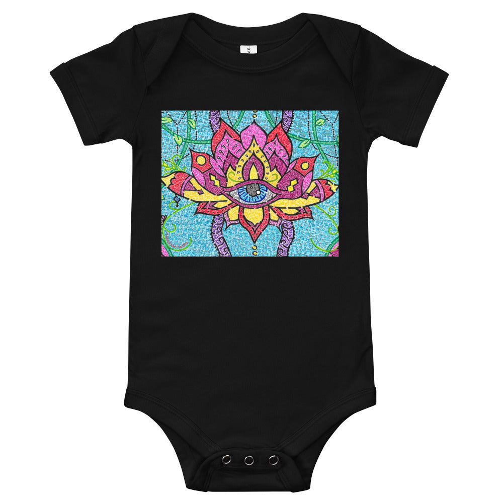 Mandala Maze Baby Bodysuit