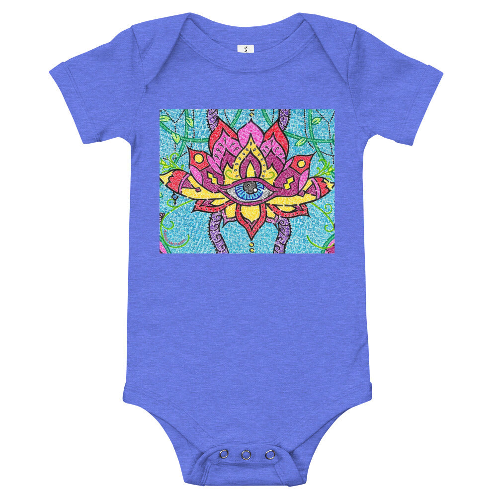 Mandala Maze Baby Bodysuit