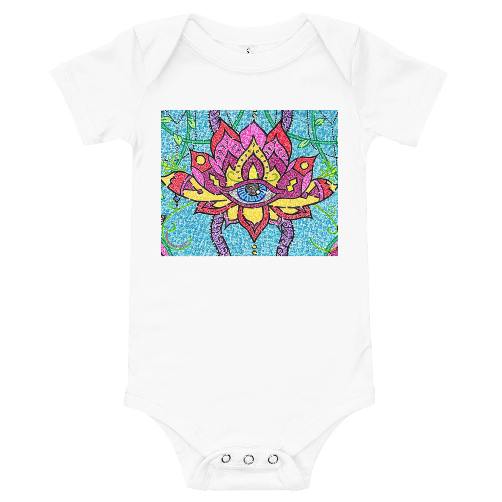 Mandala Maze Baby Bodysuit